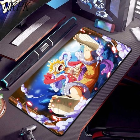حصيرة ماوس مكتبية XXL – أنيمي Luffy’s Gear5