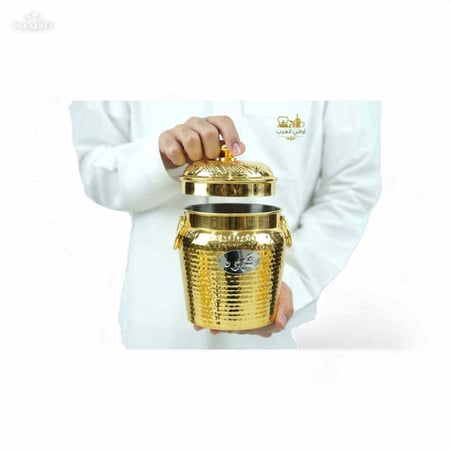 طقم علب سكريات المشب ذهبية