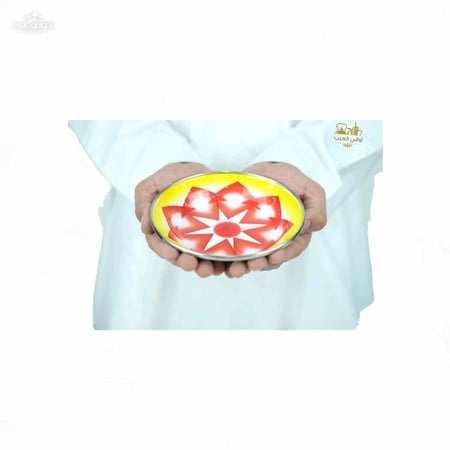 صحن غضار الأحمر