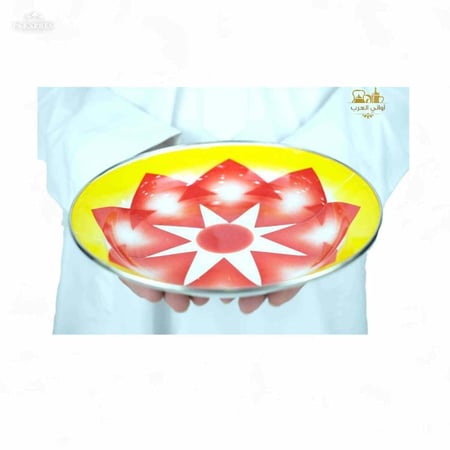 صحن غضار الأحمر