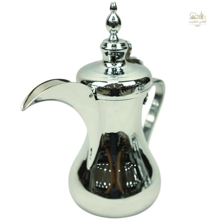 طقم دلال العساف الملكي الفضية الفاخرة