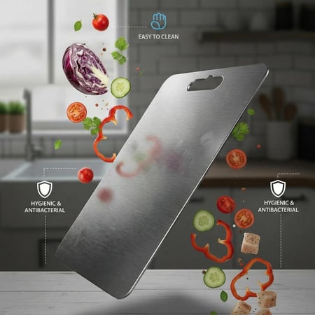 لوح تقطيع أستيل كامل الصحية