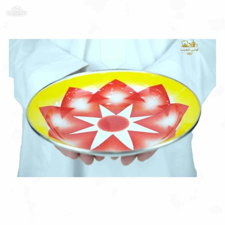 صحن غضار الأحمر