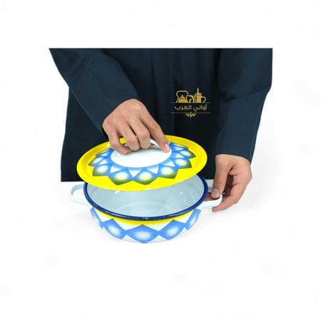 بادية غضار بغطاء الأزرق