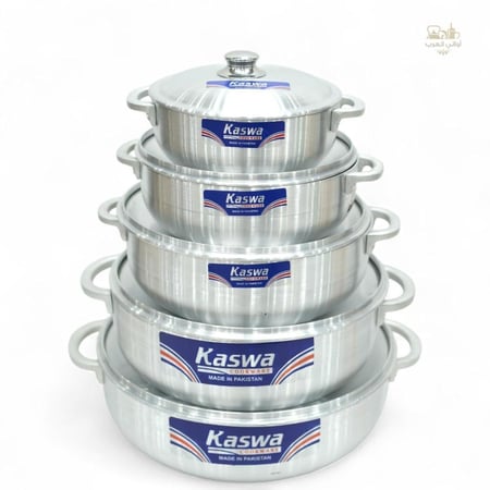 طقم قدور نثرية خمس حبة الكبير