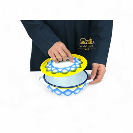 بادية غضار بغطاء الأزرق