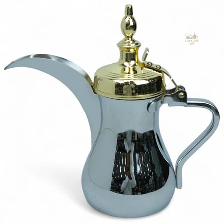 دلة القهوة العربية الموديل الملكي أستيل لونين