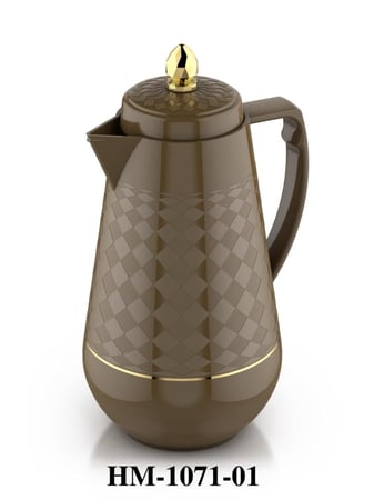 ترمس قهوة و شاي 1 لتر ذهبي 1071