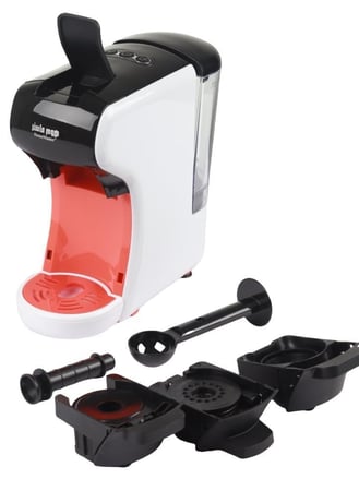 ماكينة صنع قهوه الاسبريسو لكابسولات ومسحوق الاسبريسو عملية خزان ماء شفاف مضخة 19 بار 1450 وات