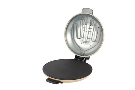 خبازة كهربائيه لصنع الخبز العربى وجميع انواع الخبز والمعجنات 40 سم رمادي 2300 وات