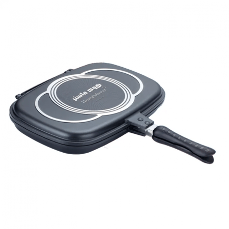 قلاية كهربائية هوم ماستر بوجهين  40 سم