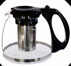 طقم غلاية ماء زجاج 1.8 لتر KR-5404