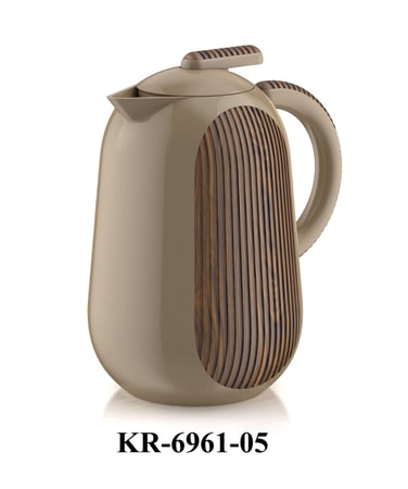 ترامس شاي و قهوة خشبي ٥٠٠مل KR-6961