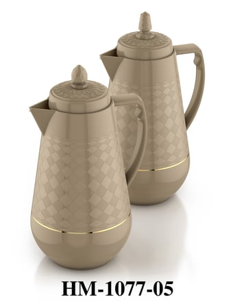 طقم ترامس 1 لتر سادة  HM-1077