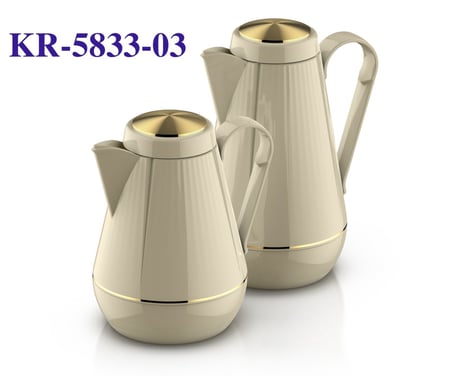 طقم ترامس شاي وقهوة لتر و نص لتر KR-5833-01