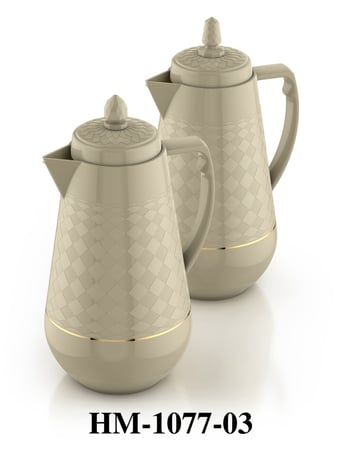 طقم ترامس 1 لتر سادة  HM-1077