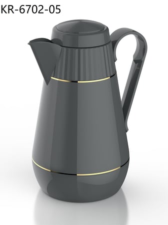ترمس شاي وقهوة لتر سادة KR-6702