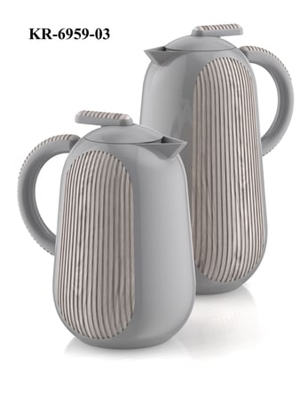 طقم ترامس خشبي 1 لتر و500 مل KR-6959