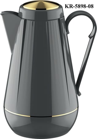 ترمس شاي لتر ذهبي KR-5898