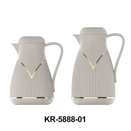 طقم ترامس شاي وقهوة لتر و600مل  KR-5888-01