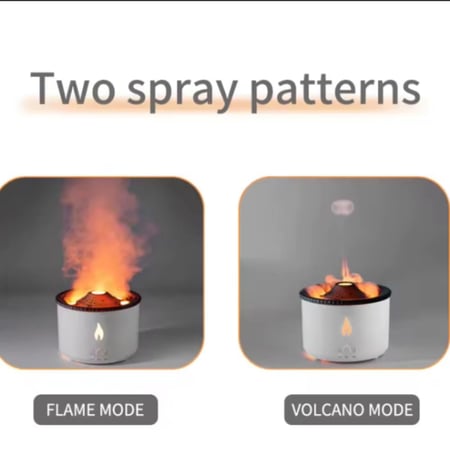 فواحة اللهب والبركان