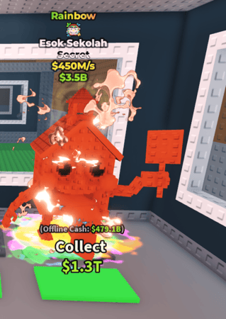 ESOK SEKOLAH rainbow 450 m/s