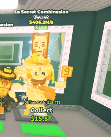 gold la secret combinasion 406.2M/s