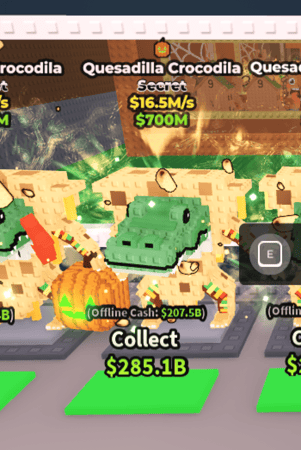 quesadilla  crocodila 16.5M/s