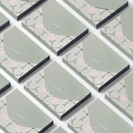 بطاقات الأذكار قاعدة آكريليك (12 قطعة)