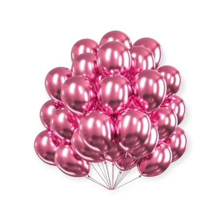 بالونات ميتلك فوشي باكج ( ٤٠ ) قطعة
