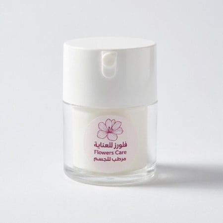 مرطب فلورز حجم صغير للبشرة وترطيب عميق للجسم