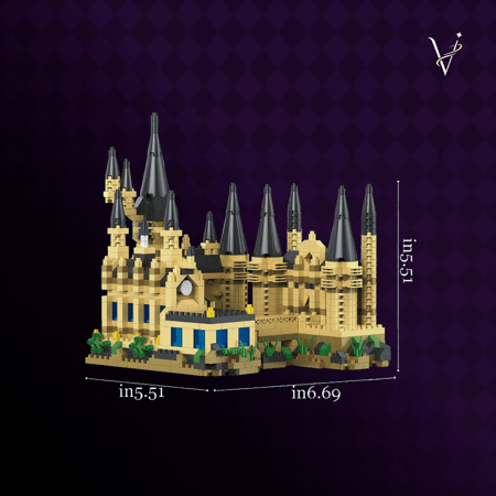 قطع تركيب قلعة هوجوارتس من هاري بوتر