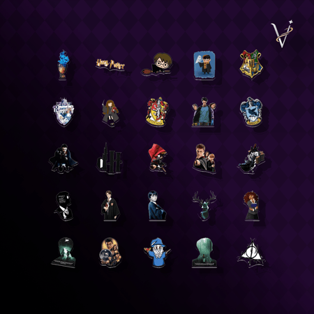 50 ستيكر لهاري بوتر