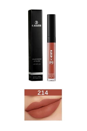 كاستال احمر شفاه سائل مطفي رقم 214