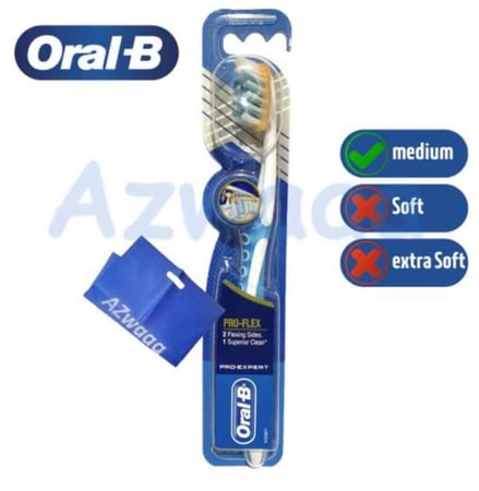ORAL-B | فرشاة أسنان اورال بي برو-إكسبرت برو-فليكس متوسط 38