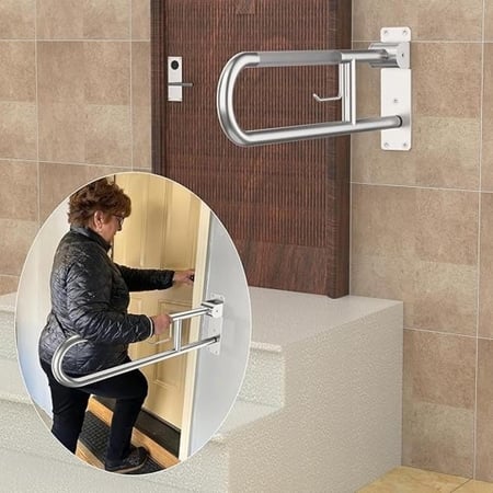 مقبض حمام جداري ستانليس ستيل