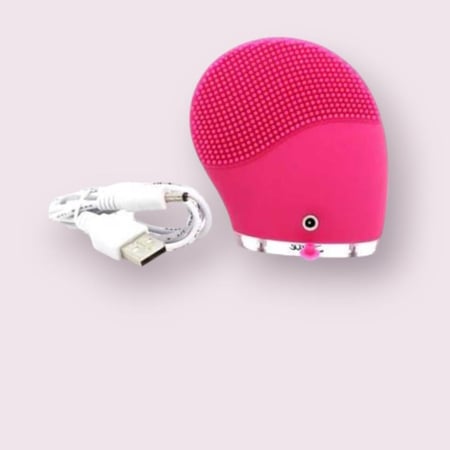 ستايل سيليكون للعناية بالوجه وفرشاة نظيفة