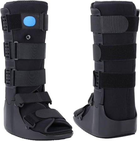 جبيرة هوائية طويلة بديل الجبس خفيف الوزن