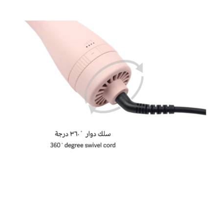 لابيل برش سولو لتصفيف الشعر وردي - LB022