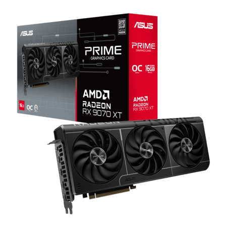 بطاقة رسومات ASUS RX 9070 XT OC للأداء الفائق