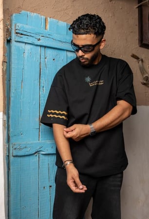 تيشرت اليوم الوطني السعودي اوفر سايز