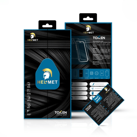 بكج الحماية المتكاملة لآيفون (15 برو ماكس) من هيلمت HELMET - TOKEN