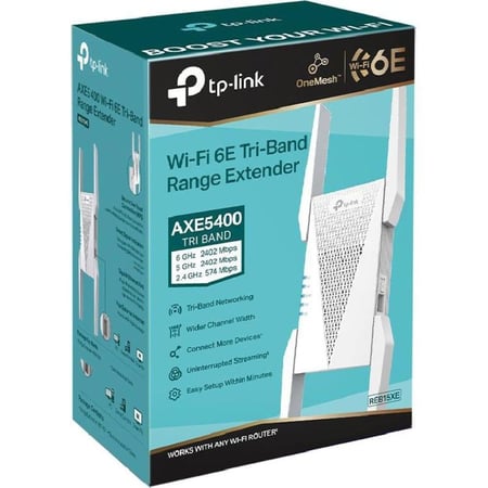 TP-Link RE815XE Range Extender (AXE5400)