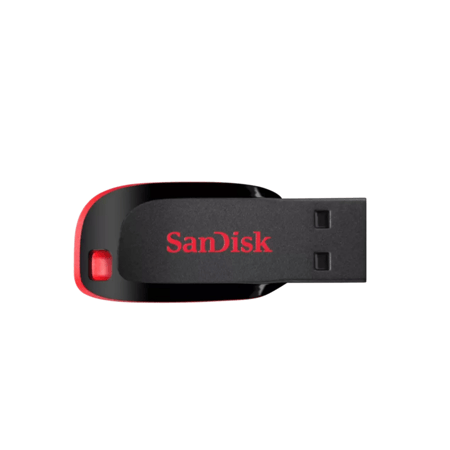 فلاش محرك أقراص 128 جيجا بايت USB المحمول Cruzer Bladeمن SanDisk
