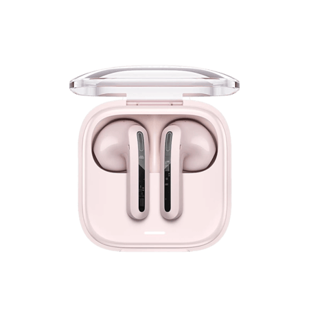 شاومي ريدمي بودز 6 اكتف، لاسلكية، شحن تايب سي، وردي