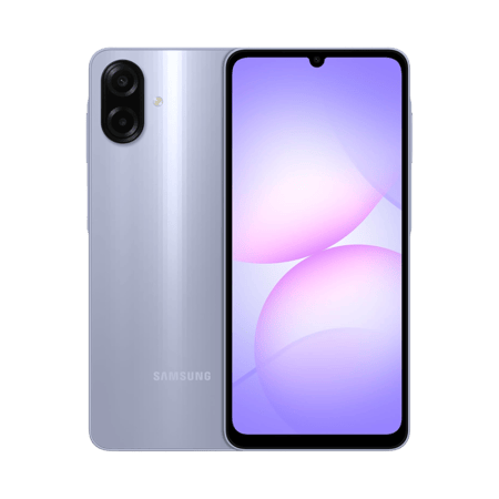 ‏Galaxy A07 جالاكسي اي07, 64 جيجابايت ، رام 4 لون بنفسجي فاتح