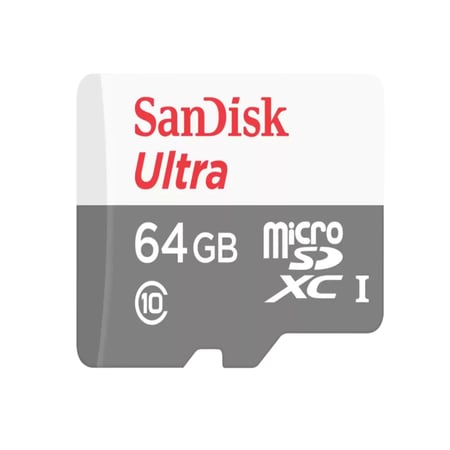 بطاقة ذاكرة 64 جيجا بايت SanDisk Ultra® microSDHC™/microSDXC™ UHS-I من SanDisk