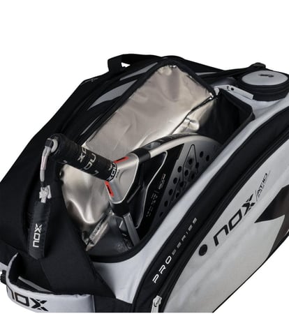 AT10 comptition XL compact padel bag in grey/black