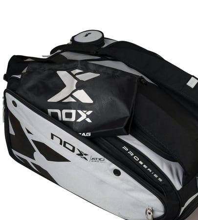 AT10 comptition XL compact padel bag in grey/black