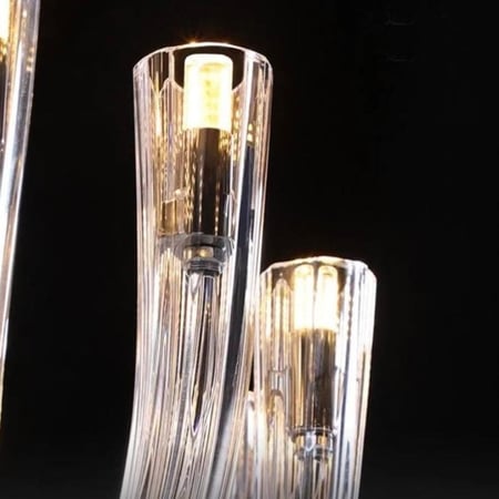 مورانو بكرات كلاسيك لون فضي 40 لمبة